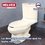 Sanitario WC Alargado Marfil 4.8 L Helvex Rodano 16