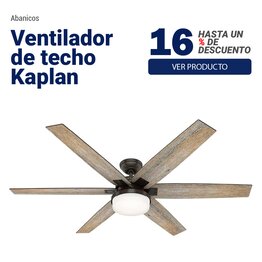 Ventilador De Techo Kaplan Bronce