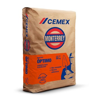 Cemento Cemex Mortero Óptimo 50 kg