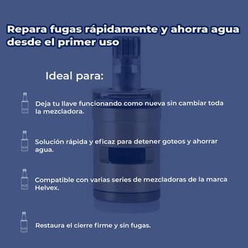 Valvex II Chico 1/4 Vuelta Derecho Helvex