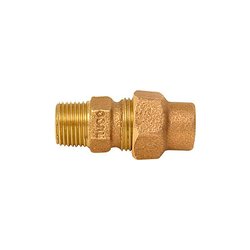 Nudo Inserción Cobre ½ pulg Rugo