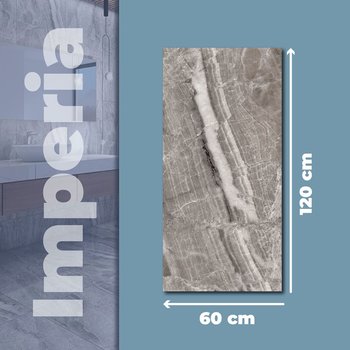 Piso Imperia Gris Tendenzza 60x120 cm Rectificado