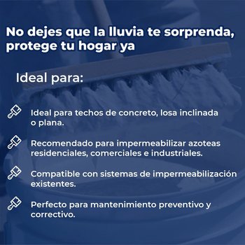 Impermeabilizante Acrílico Fester 5 Años Blanco Fibratado 19 L