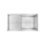 Fregadero Kele Acero inoxidable 84 X 48 X 25 CM