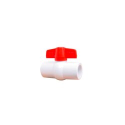 Válvula Esfera Roscable PVC Rugo 19 mm