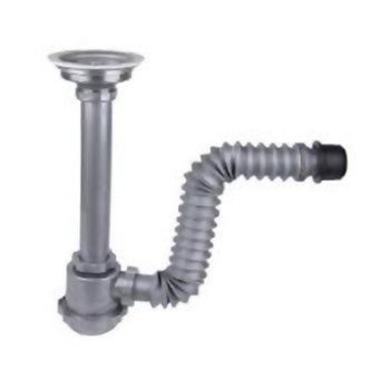 Cespol Pvc Flexible Gris con Bote Grande y Contracanasta