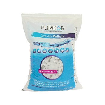 Sal Para Suavizador en Pellets 20 kg Purikor