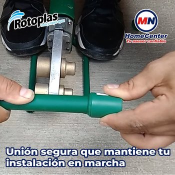 Cople Tuboplus 1” Rotoplas para Instalaciones Hidráulicas