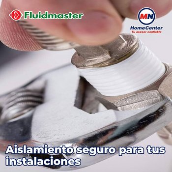 Cinta Teflón 13 MM 1/2 X 6.60 M Sellado Superior Fluidmaster