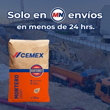 Cemento Cemex Mortero Óptimo Monterrey 25 Kg Saco