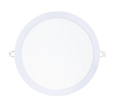 Luminario flat eco 8 pulgadas led 18 watts luz blanca