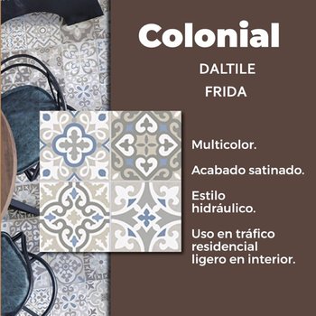 Piso Colonial Frida Daltile 37x37cm