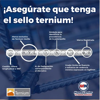 Varilla Doblada #4 1/2x12 M AR-42