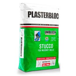 Estuco plasterblock 40 kg Uniblock