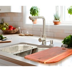 Combo equipado de tarja de acero inoxidableKUS3419A Kele