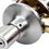Cerradura Baño Manija Granito 30-42 mm Niquel Satinado
