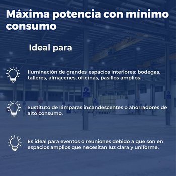 Foco Led Alta Potencia Aksi 40 W Luz Blanca E27