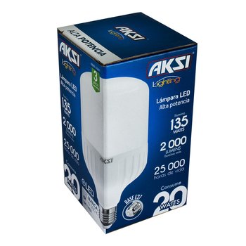 Foco Led Alta Potencia 20 W Luz Blanca E27