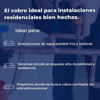 Tubo Cobre M 19 MM 3/4 (6.10 M)