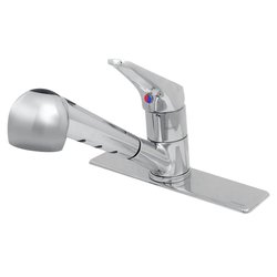 Llave Monomando para fregadero cabezal retráctil Ergo Helvex