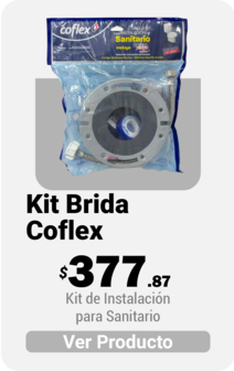 Kit de Instalación Para Sanitario Brida Coflex