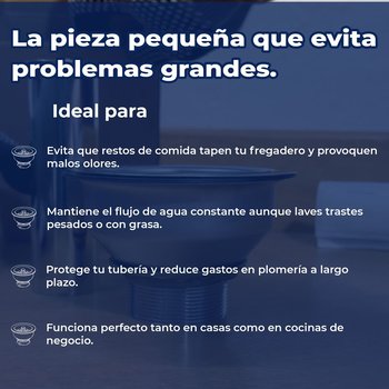 Contra Canasta para Fregadero Helvex H-8801 Original