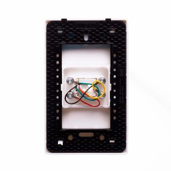 Placa 1 Toma Telefónica marca Lucek Blanco