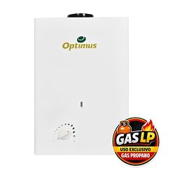 Calentador Paso Optimus 5 L 1 servicio Gas LP