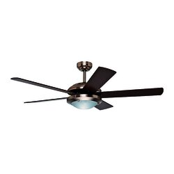 Ventilador Solaris 52 pulgadas Níquel Cepillado Hunter