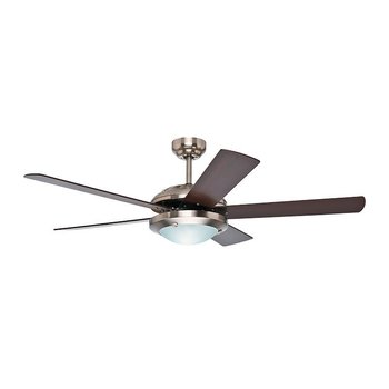 Ventilador Solaris 52 pulgadas Níquel Cepillado Hunter