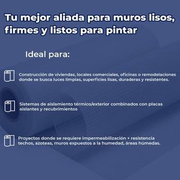 Malla de fibra de vidrio para aislamiento Fanosa 50 metros