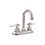 Mezcladora para Lavabo Rugo 4 Piruli Blanco Cromo