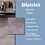 Piso District Gray Daltile 75x75 cm Rectificado