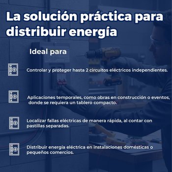 Centro Carga 2 Unidades Sobreponer