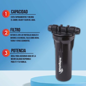 Filtro de Agua Estándar Rotoplas Paso 1