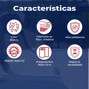 TELA REFUERZO SENCILLA 1.10 X 100 M