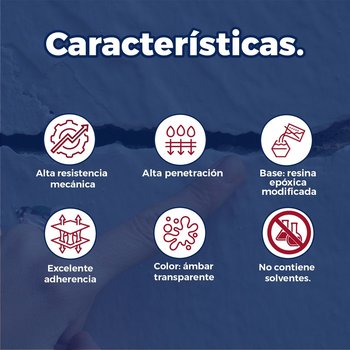 Resina epóxica inyección grietas Sikadur 52 1 kg