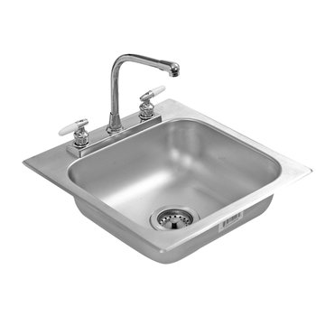 Fregadero M100 marca Eb Técnica 47 x 49 cm 1 tina