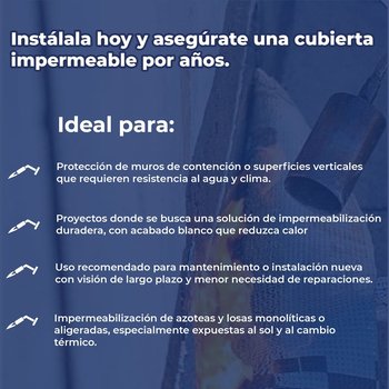 Prefabricado APP Chovatek 4.0 FP Blanco