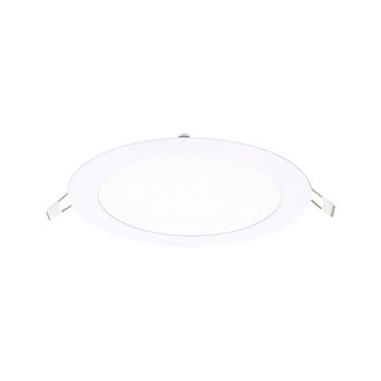 Luminario flat eco 6 pulgadas led 12 watts luz blanca
