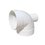 Codo PVC Sanitario 4 x 2 Salida Trasera 90 Grados 100 x 50 mm