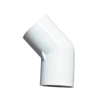 Codo PVC Hidráulico Cedula 40 45 x 38 mm 1½