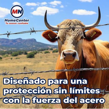 Alambre Púas Bronco 355 m Calibre 12.5