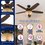Ventilador Builder Deluxe 52 pulg Bronce nuevo Hunter