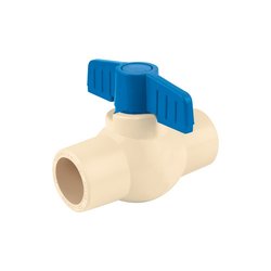 Válvula de Esfera CPVC 19 MM 3/4 para Sistemas de Agua