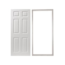 Paq Puerta Tambor Colonist 70X2.13 MT Con Marco Pino Natural