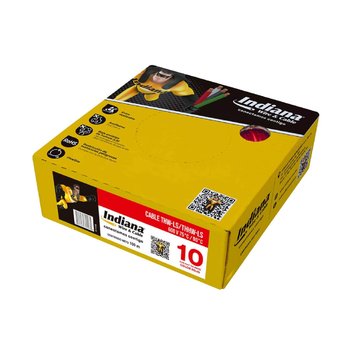 Cable Eléctrico Rojo Rollo de 100 M Calibre 10 THW-LS