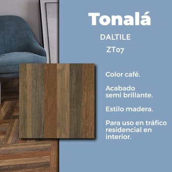 Piso Tonalá Café Daltile Optima 37x37 cm