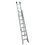 Escalera Convertible Aluminio 17 Peldaños marca Cuprum