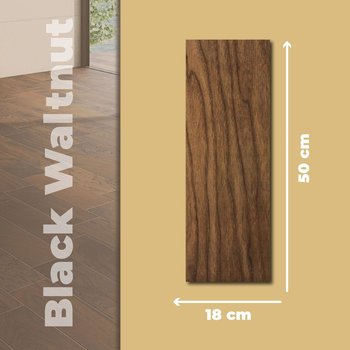 Piso Black Walnut Natural Daltile 18x50 cm